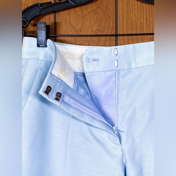 Givenchy Wool Straight-leg Trouser In Baby Blue size 36/us size 4 - Picture 4 of 14